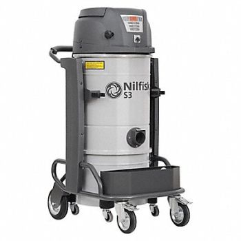 NILFISK Single Phase Heavy Duty Filtered Vacuum, 804H69