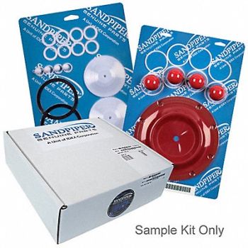 SANDPIPER Air Pump Repair Kit Doe HDF1/SB1 Series, 6XA16