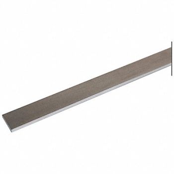 GRAINGER APPROVED Flat Bar Stock Aluminum 2 in Over. W, 1NZD7