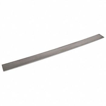 GRAINGER APPROVED Flat Bar Stock Aluminum 1.5 in Over. W, 1NZD3