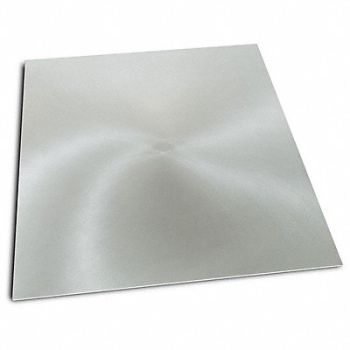 GRAINGER APPROVED Aluminum Plate 6061 24 in Overall L, 1NYL8