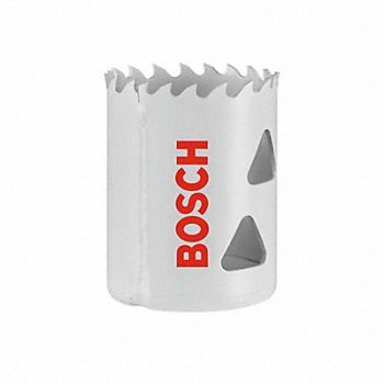 BOSCH Hole Saws 1 1/2 Dia Shank Size 1/4, 802GK6