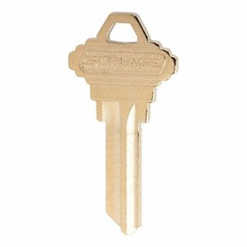 SCHLAGE Key Blank For F Keyway PK50, 506M18