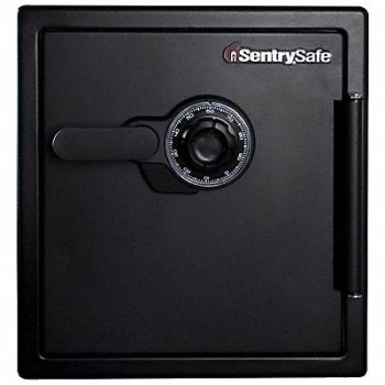 SENTRY SAFE Fire Safe 1.23 cu ft Black, 29RV55