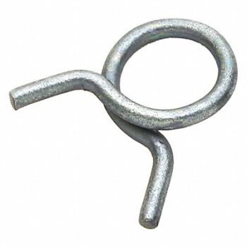 GRAINGER APPROVED Hose Clamp 1 1/32 Max ID Green PK100, 2UTK1