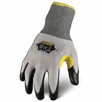 IRONCLAD PERFORMANCE WEAR Knit Gloves A6 Polyurethane ANSI 2XL PR, 797UW4