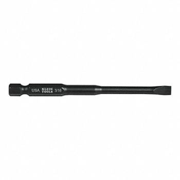 KLEIN TOOLS SL Drivers 3/16 3-1/2 Bit PK5, 807KH1
