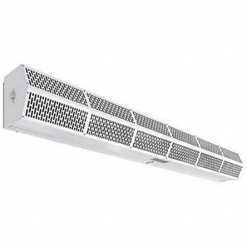 BERNER Low Profile Air Curtain 8-1/4 in H, 6JGG0
