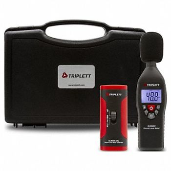 TRIPLETT Sound Level Meter and Calibrator Kit, 783AU1