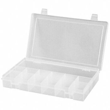 DURHAM MFG K4966 Compartment Box Pstv Snp Clr 1 3/4 in, 15V203