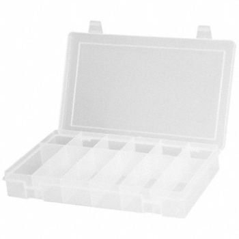 DURHAM MFG K4966 Compartment Box Pstv Snp Clr 1 3/4 in, 15V202
