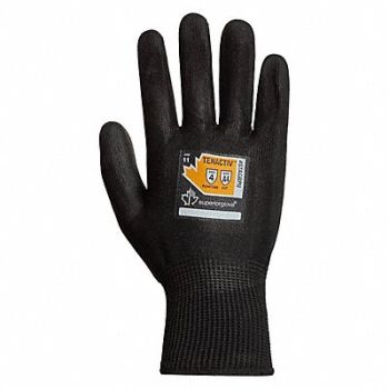 SUPERIOR GLOVE Cut-Resistant Glove A4 Black 11, 55NC86