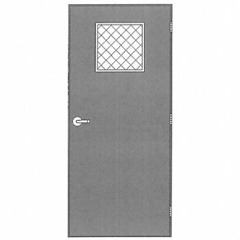 HARVARD PRODUCTS Security Door Hand Right 85 7/16x48 5/8, 3TKH4