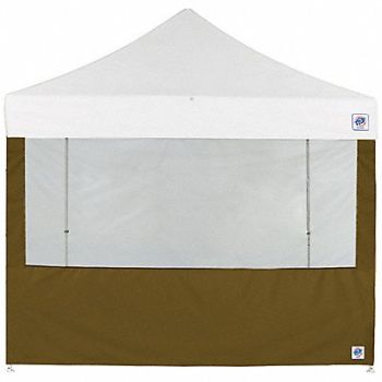 E-Z UP Food Booth Sidewall Green 10 ft H, 800J45