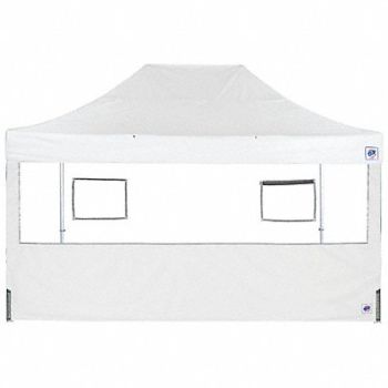 E-Z UP Food Booth Sidewall White 15 ft H, 800J63