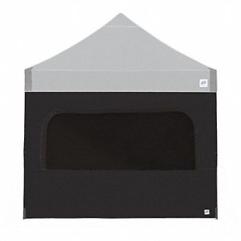 E-Z UP Sidewall Black 10 ft W 10 ft H, 800J99
