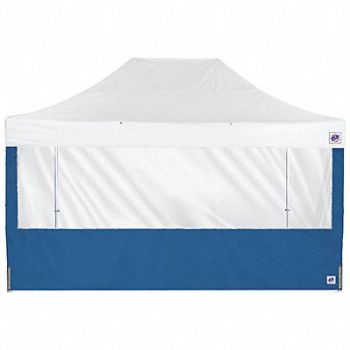 E-Z UP Panorama Sidewall Blue 15 ft W 15 ft H, 800JC2