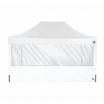 E-Z UP Panorama Sidewall White 15 ft W 15 ft H, 800JC5