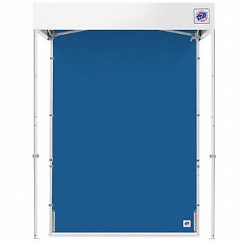 E-Z UP Sidewall Blue 5 ft W 5 ft H, 800JG8