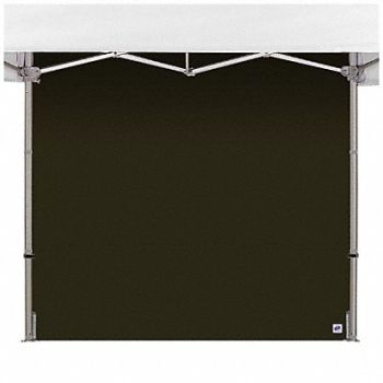 E-Z UP HUB Sidewall Green 8 ft W 15 ft H, 800JJ5