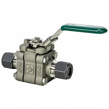 PARKER Ball Valve 1 Tube Size Comp. x Comp., 793G29