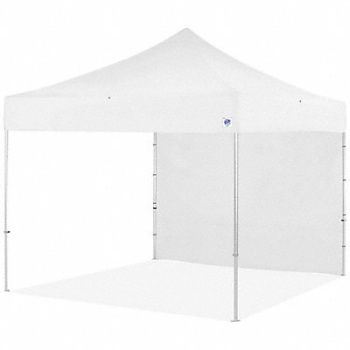 E-Z UP Sidewall White 6 14/25 ft W 13 ft H, 800JL6