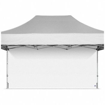 E-Z UP Professional Sidewall White 15 ft H, 800JM8