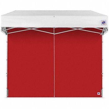 E-Z UP Professional Middle Zipper Sidewall Red, 800JN8
