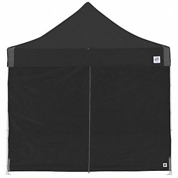 E-Z UP Professional Middle Zipper Sidewall Blck, 800JR3