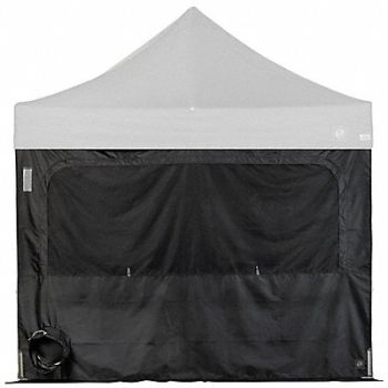 E-Z UP Sidewall Black 10 ft W 10 ft H, 800JT6