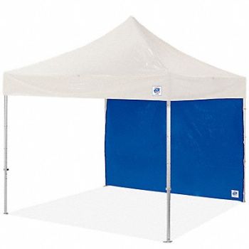 E-Z UP Sidewall Blue 10 ft W 10 ft H, 800JT8
