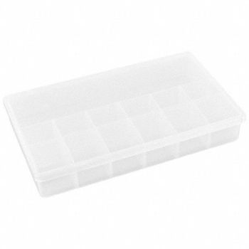 FLAMBEAU K4965 Comprt Bx Snap Translucent 1 3/4 in, 30C420