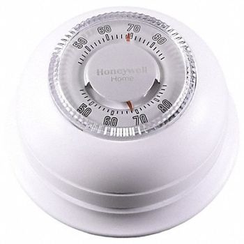 HONEYWELL HOME Low Volt NP Analog Tstat Heat Round, 1AYP9
