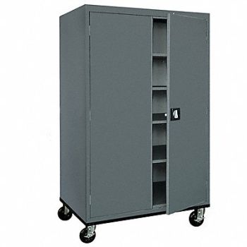 SANDUSKY Strg Cab 78 x46 x24 Charcoal 2Shlv, 5DCT1