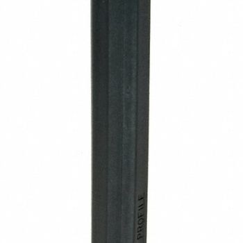 INVACARE Item 24 in x 1 in Solid Tire, 804RJ6