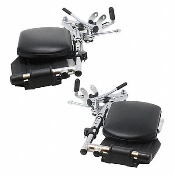 INVACARE Camlock Elevated Leg Rest Assembly 1 PR, 804RJ3