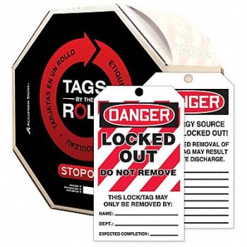 ACCUFORM Danger Tag By The Roll 6-1/4X3 PK100, 772R16