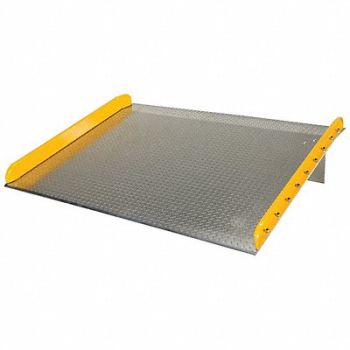 VESTIL Alum Dockboard Stl Curb, 796YV4