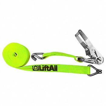 LIFT-ALL Tie Down Strap Ratchet Tuff-Edge 30 ft., 38Z946