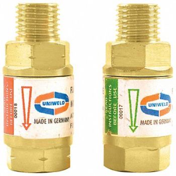 UNIWELD TFA Flashback Arrestor Set, 5KH48