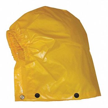 TINGLEY Rain Hood Yellw Snaps Nylon/Polyurethane, 13C745