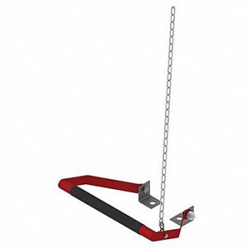 HUGHES SAFETY Foot Control with Chain 13-1/2inLx10inW, 34RU17