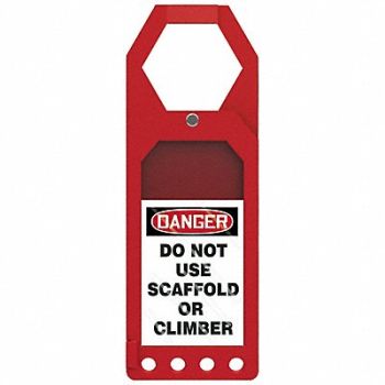 ACCUFORM Status Alert Tag Holder 10in H 3 1/2in W, 43Z246