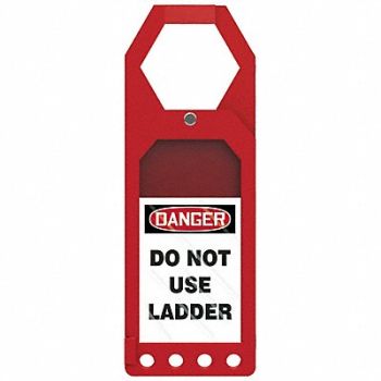 ACCUFORM Status Alert Tag Holder 10in H 3 1/2in W, 43Z251