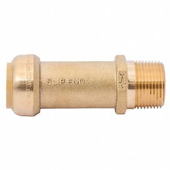 SHARKBITE Push to Connect Slip Adapter 1-21/32 L, 788HA0