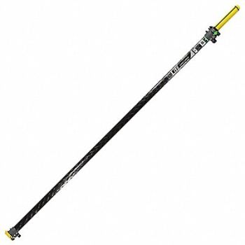 UNGER Two Section Water Fed Pole 132 in L Blk, 801CG6