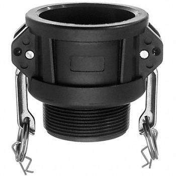 USA SEALING Cam/Groove Fitting Socket MNPT 4-5/16 L, 783R18