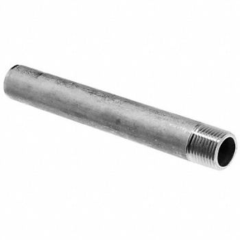 GRAINGER APPROVED Nipple Schedule 40 2-1/16 ID 304 SS 12 L, 61TZ22