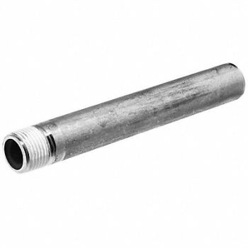 GRAINGER APPROVED Nipple Schedule 40 1-3/64 ID 316 SS 12 L, 61UF51
