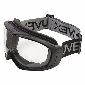 HONEYWELL UVEX Safety Goggles Anti-Fog Clear Lens, 55AA20
